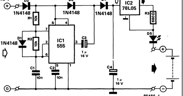simple 12v battery charger circuit
